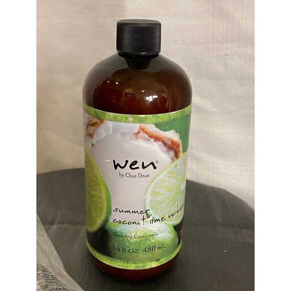 Wen by Chaz Dean Cleansing Conditioner 16oz SEALED Summer Coconut Lime Verbena - Picture 6 of 9